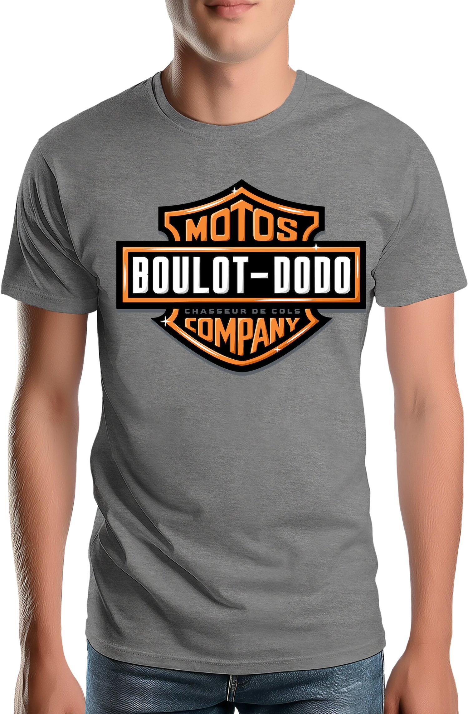T-Shirt Homme Motos boulot dodo