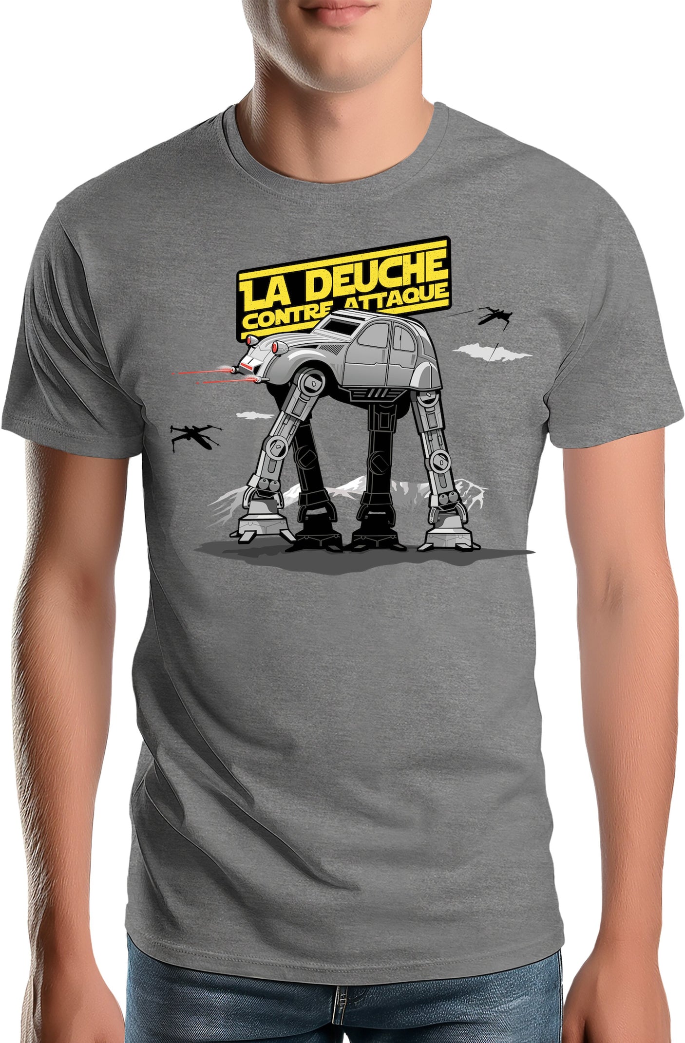 T-Shirt Homme La deuch contre attaque