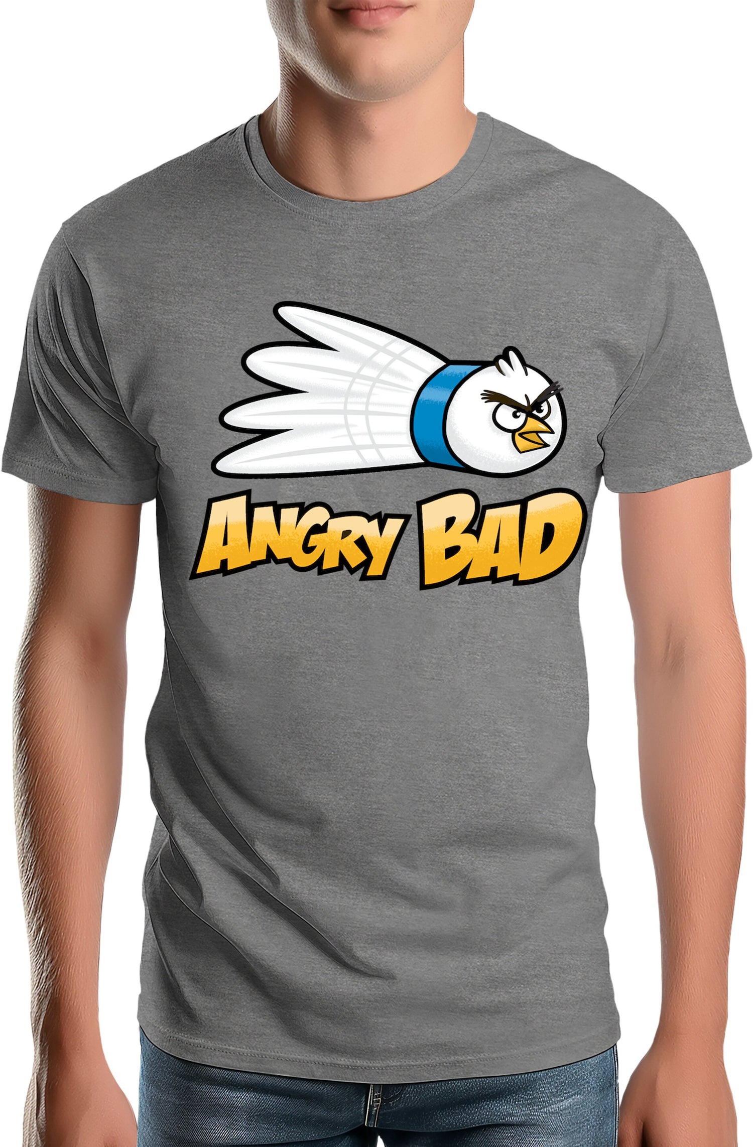 T-Shirt Homme Angry Bad, tout détruire