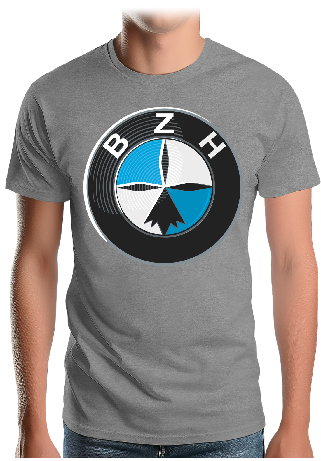 T-Shirt Homme BZH Das auto