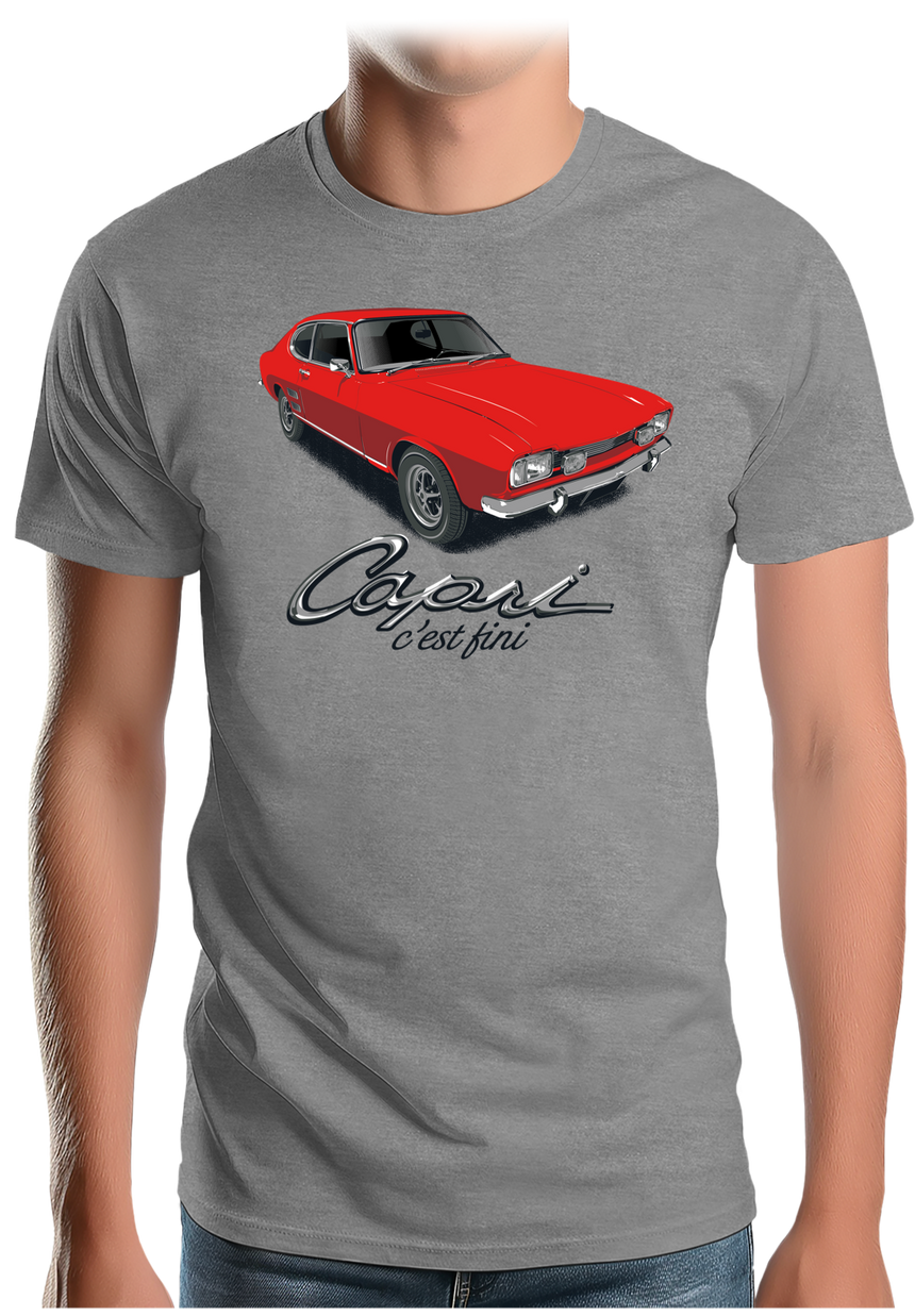 T-Shirt Homme Voiture Capri c'est fini