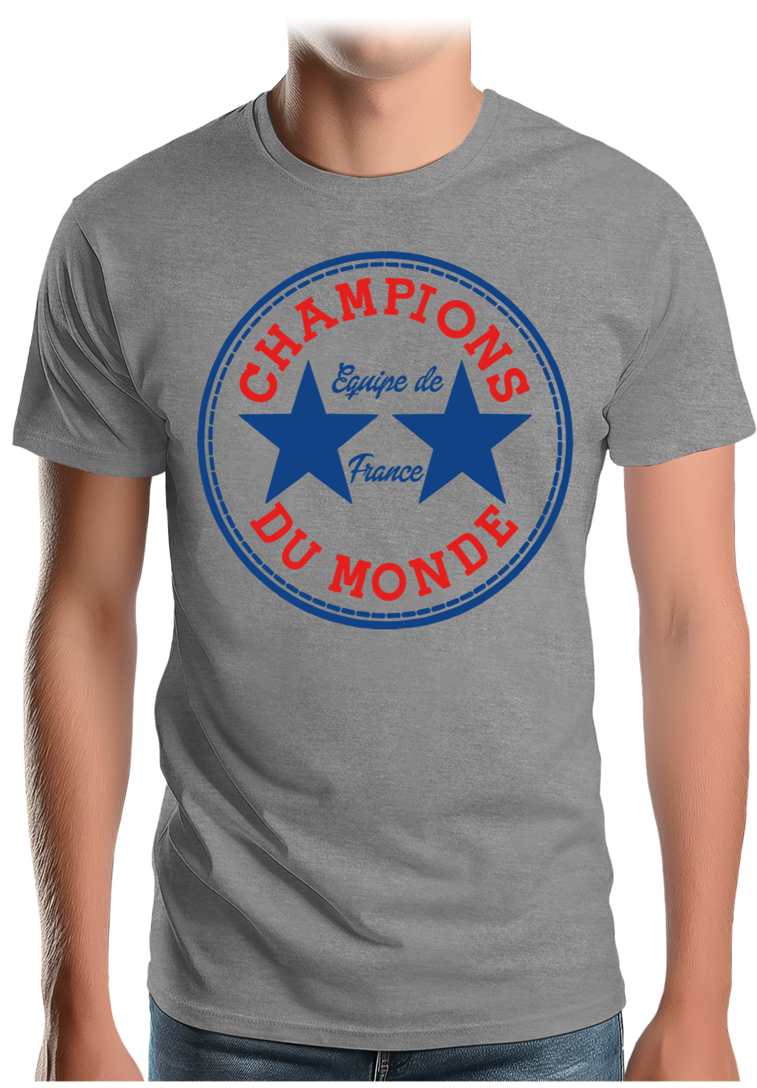 T-Shirt Homme Champion du monde