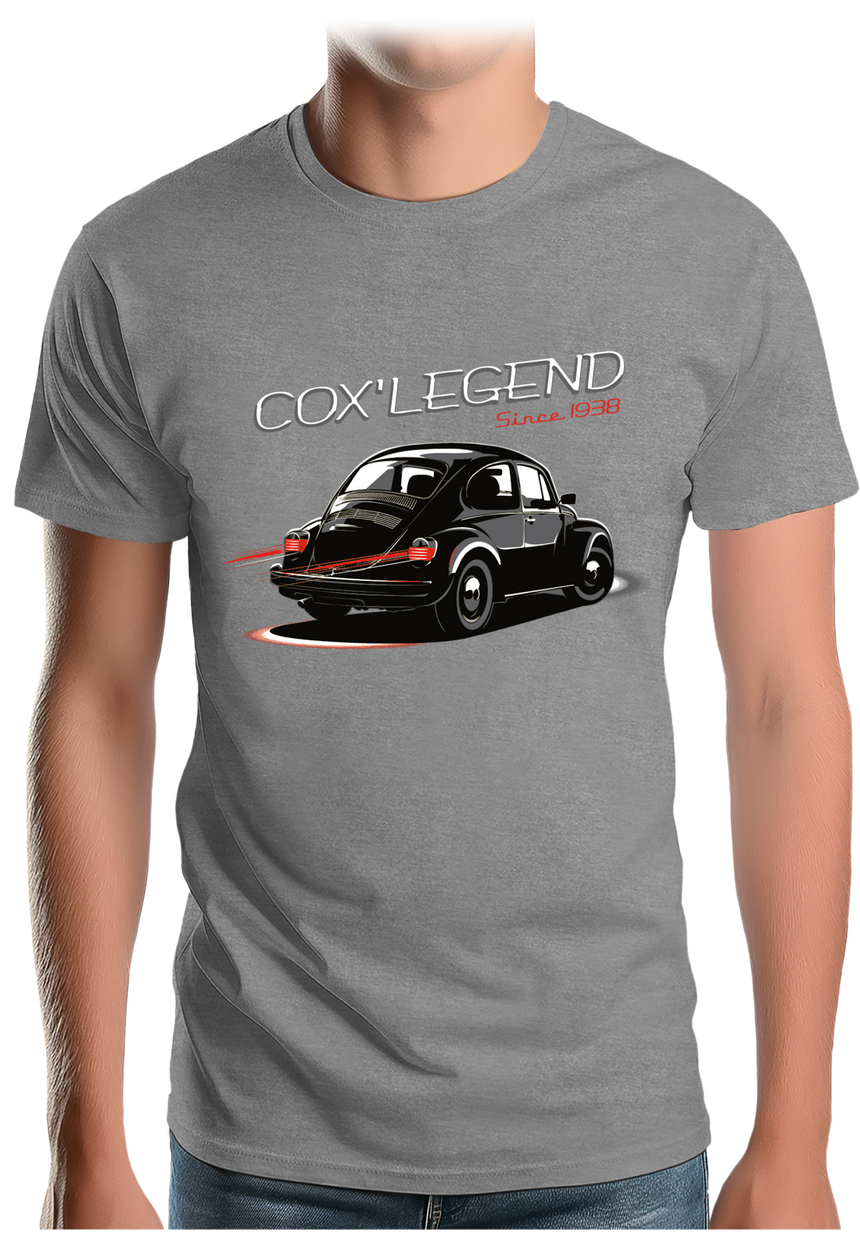 T-Shirt Homme Voiture Coccinelle legend driver