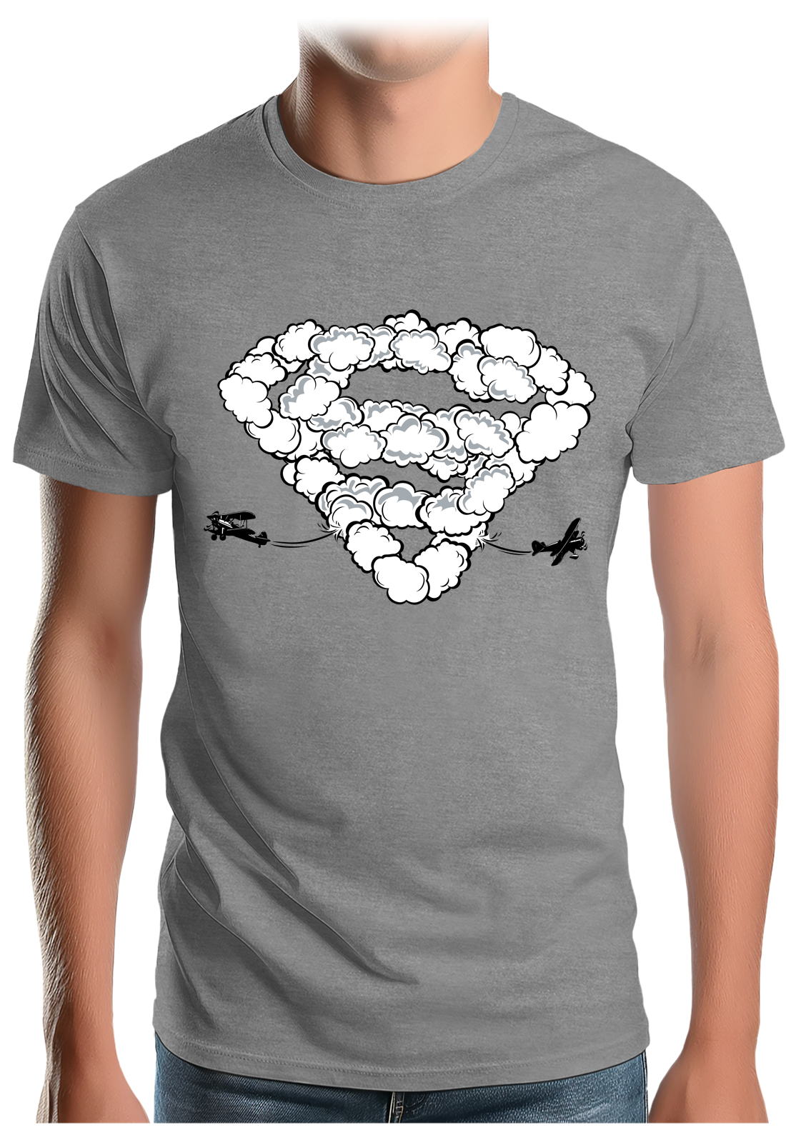 T-Shirt Homme Super aviateur