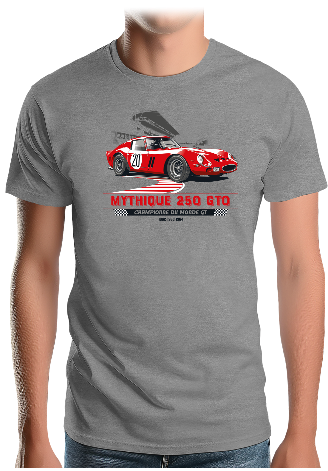 T-Shirt Homme Mythique 250 GTO la championne