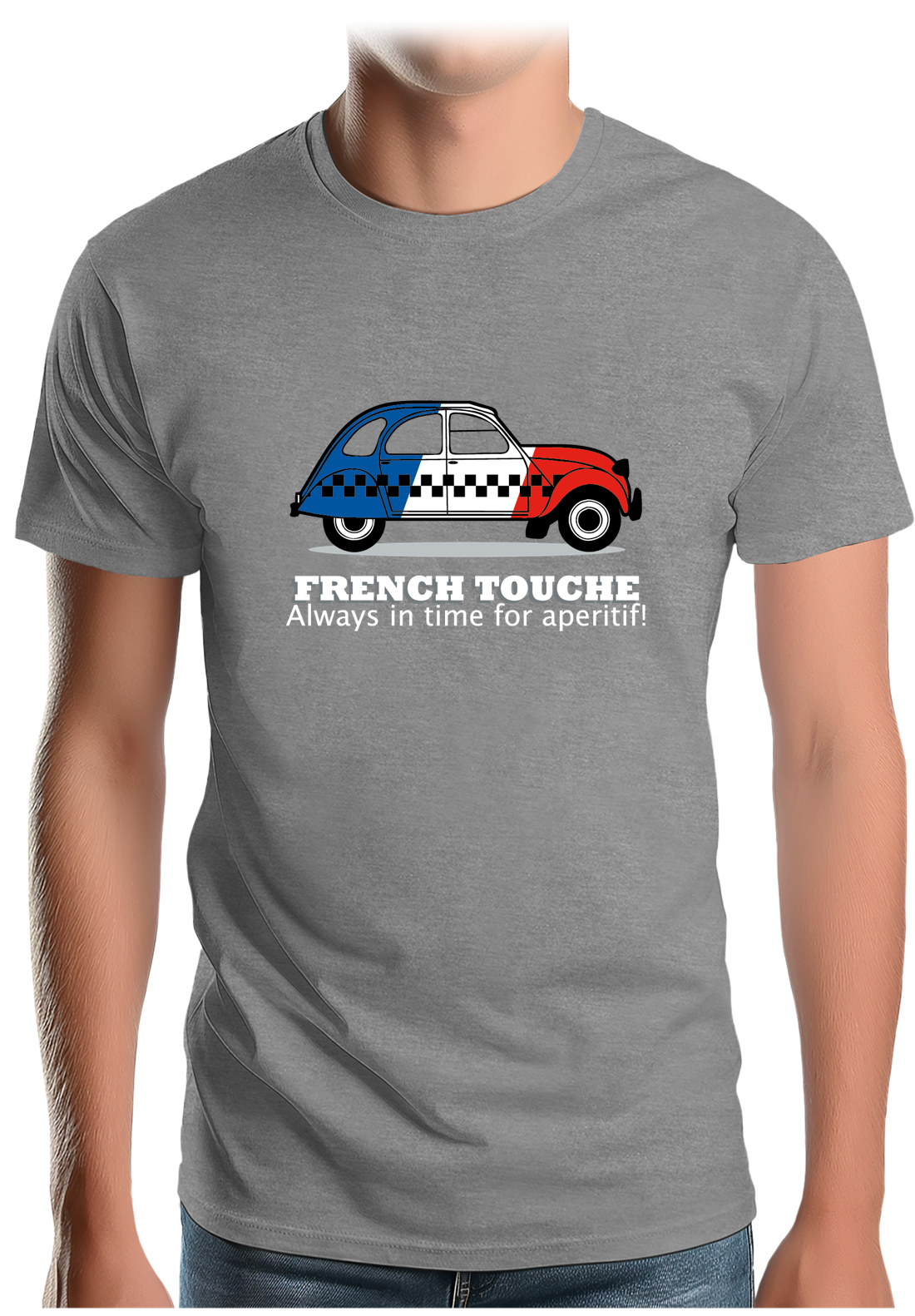 T-Shirt Homme La deuch version French touche