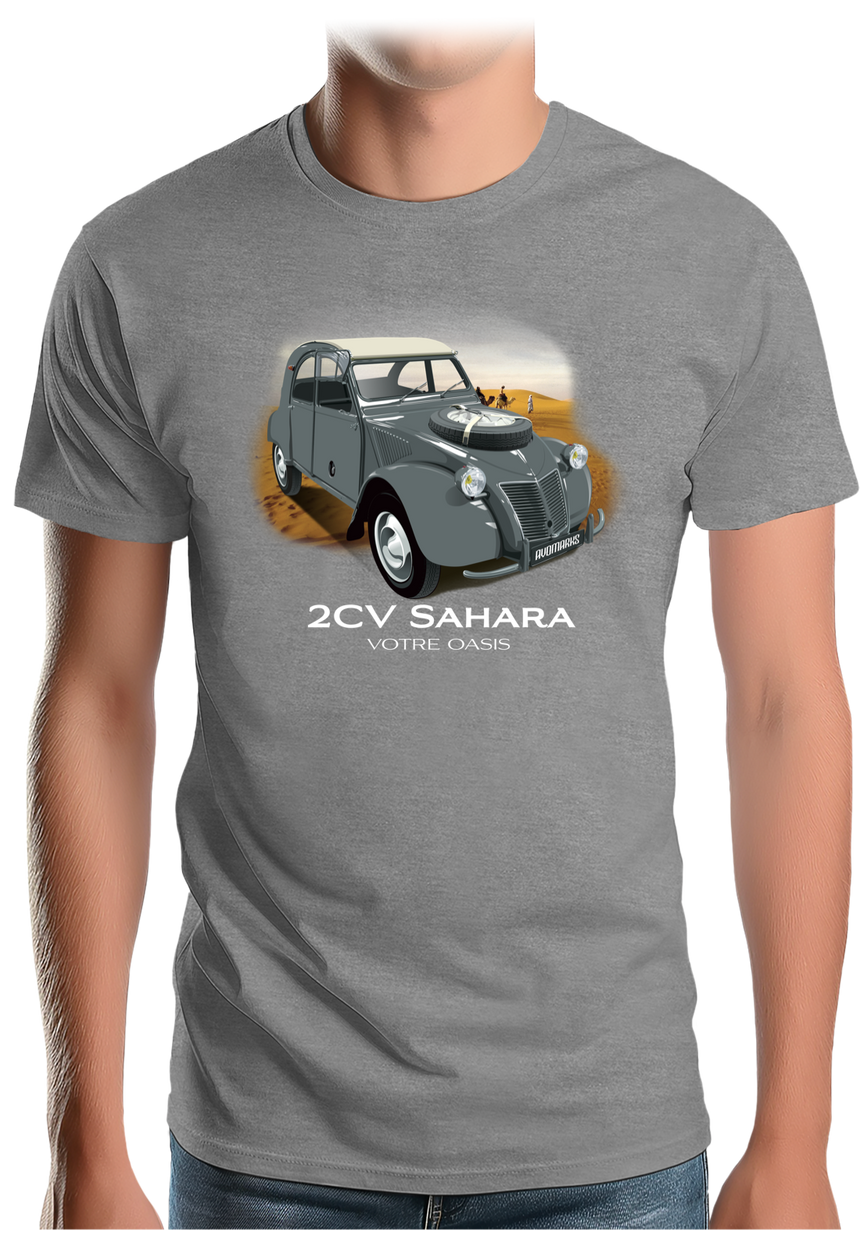 T-Shirt Homme La 2CV du Sahara