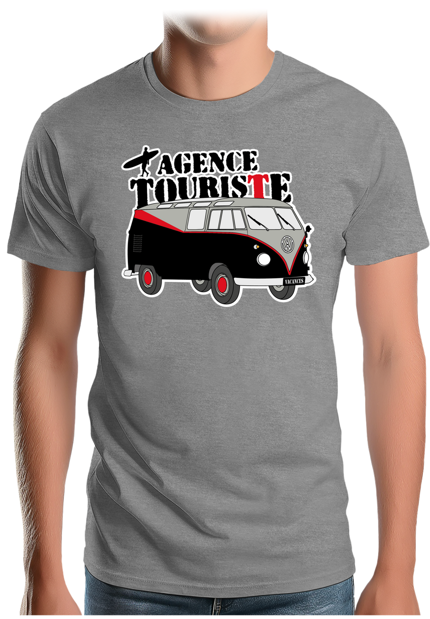 T-Shirt Homme Le Combi de l'Agence Touriste