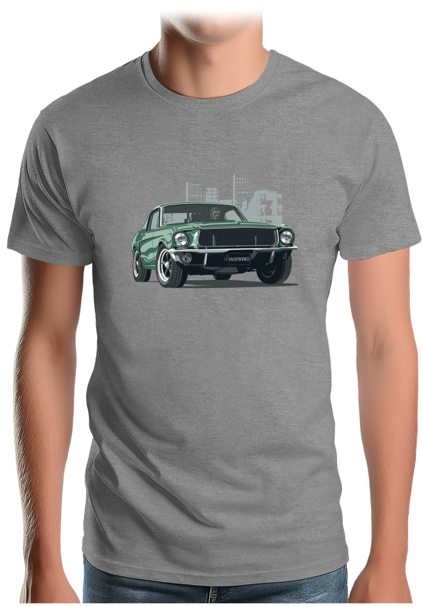 T-Shirt Homme La voiture à McQueen