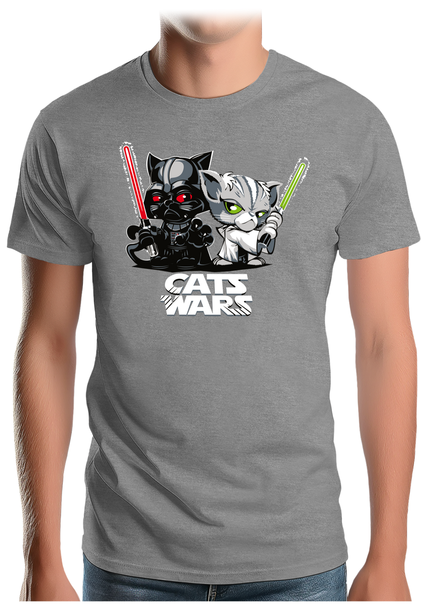 T-Shirt Homme Le coté obscur des chats