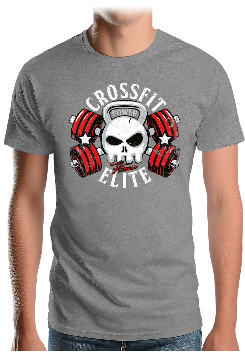 T-Shirt Homme Le poids du Crossfit d'élite