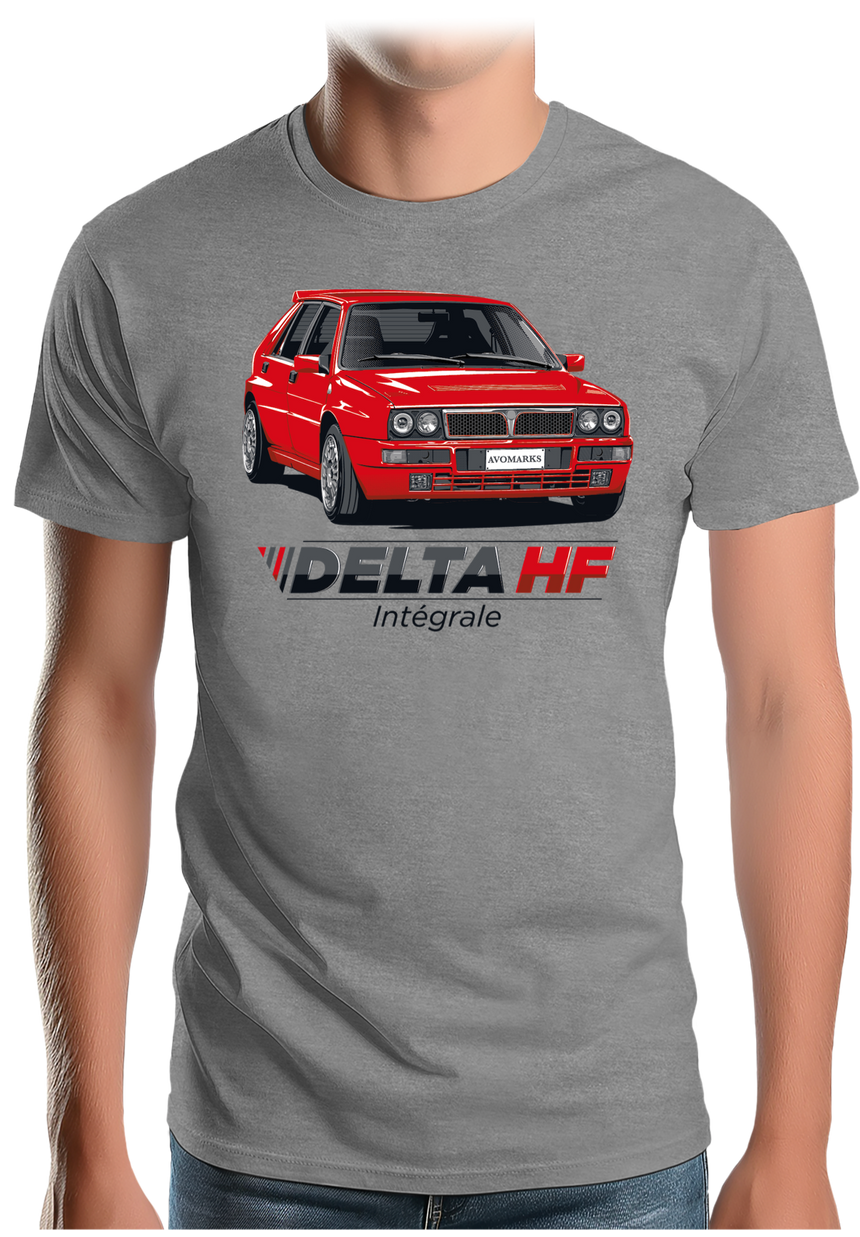 T-Shirt Homme Voiture Delta HF intégrale