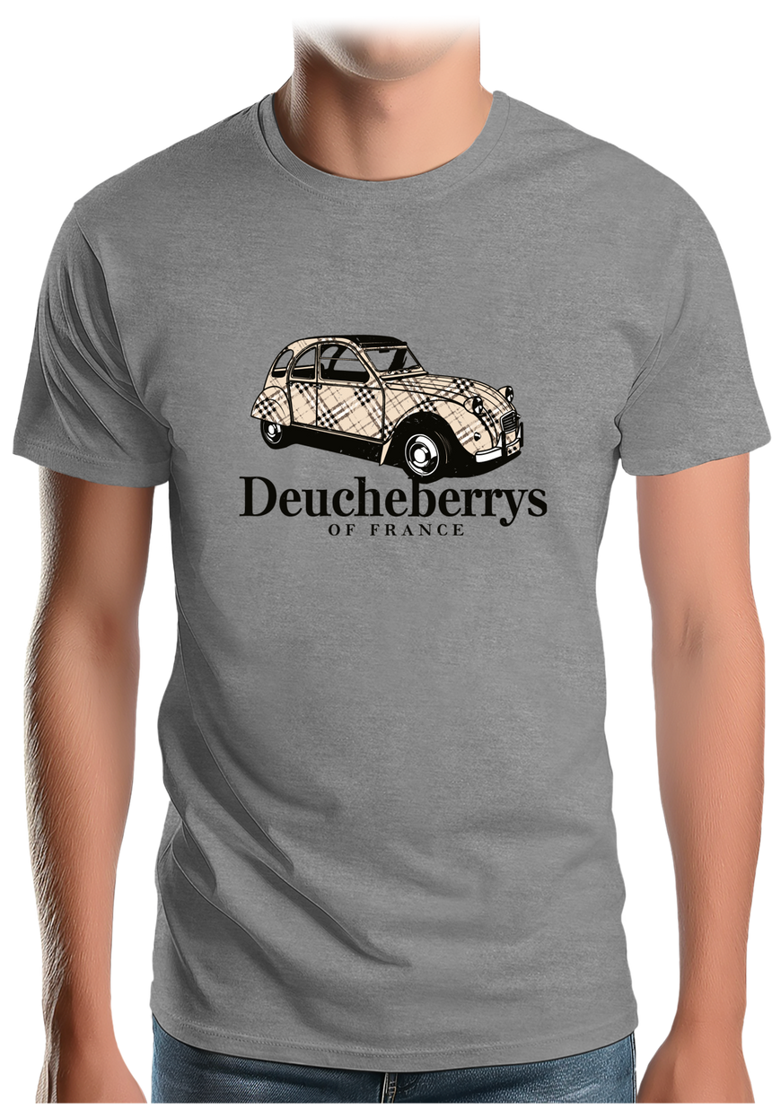 T-Shirt Homme Voiture 2CV Deuchberrys