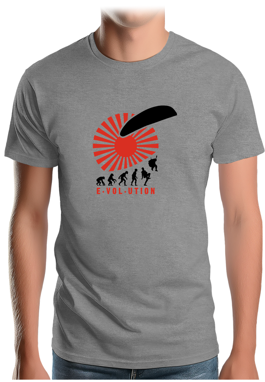 T-Shirt Homme Évolution Parapentiste