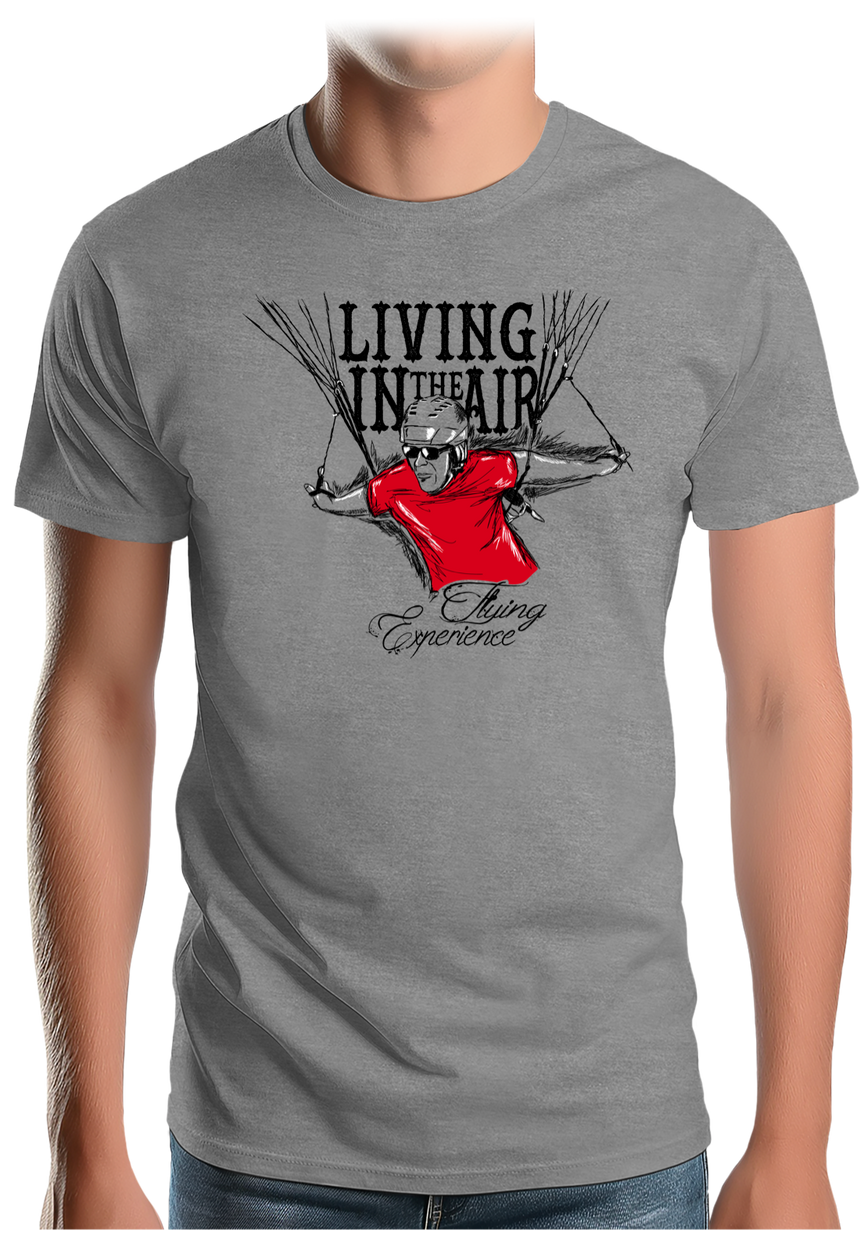T-Shirt Homme Flying expérience en parapente