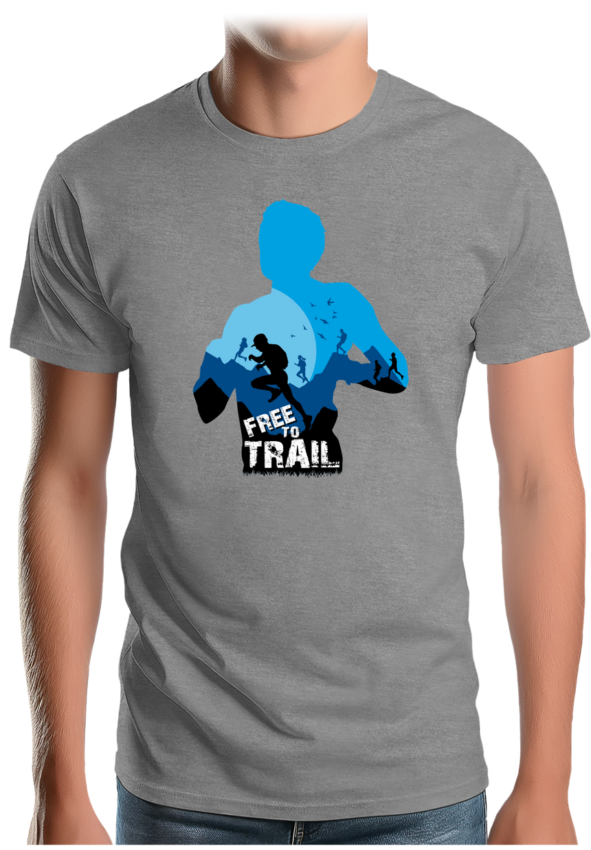 T-Shirt Homme Trail montagne