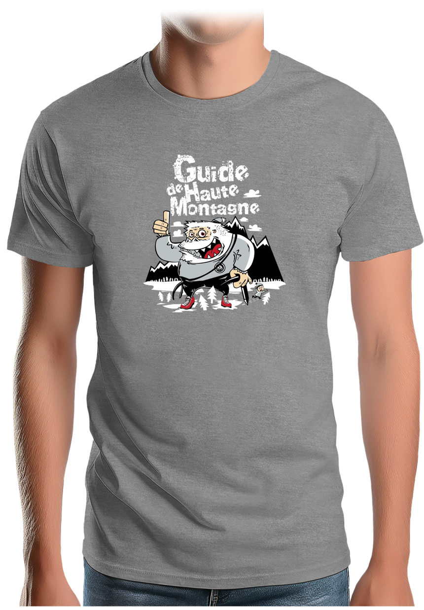 T-Shirt Homme Guide de haute montagne
