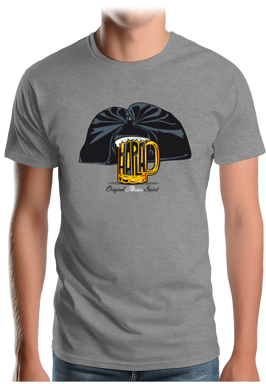 T-Shirt Homme Original Alsace Spirit Bière