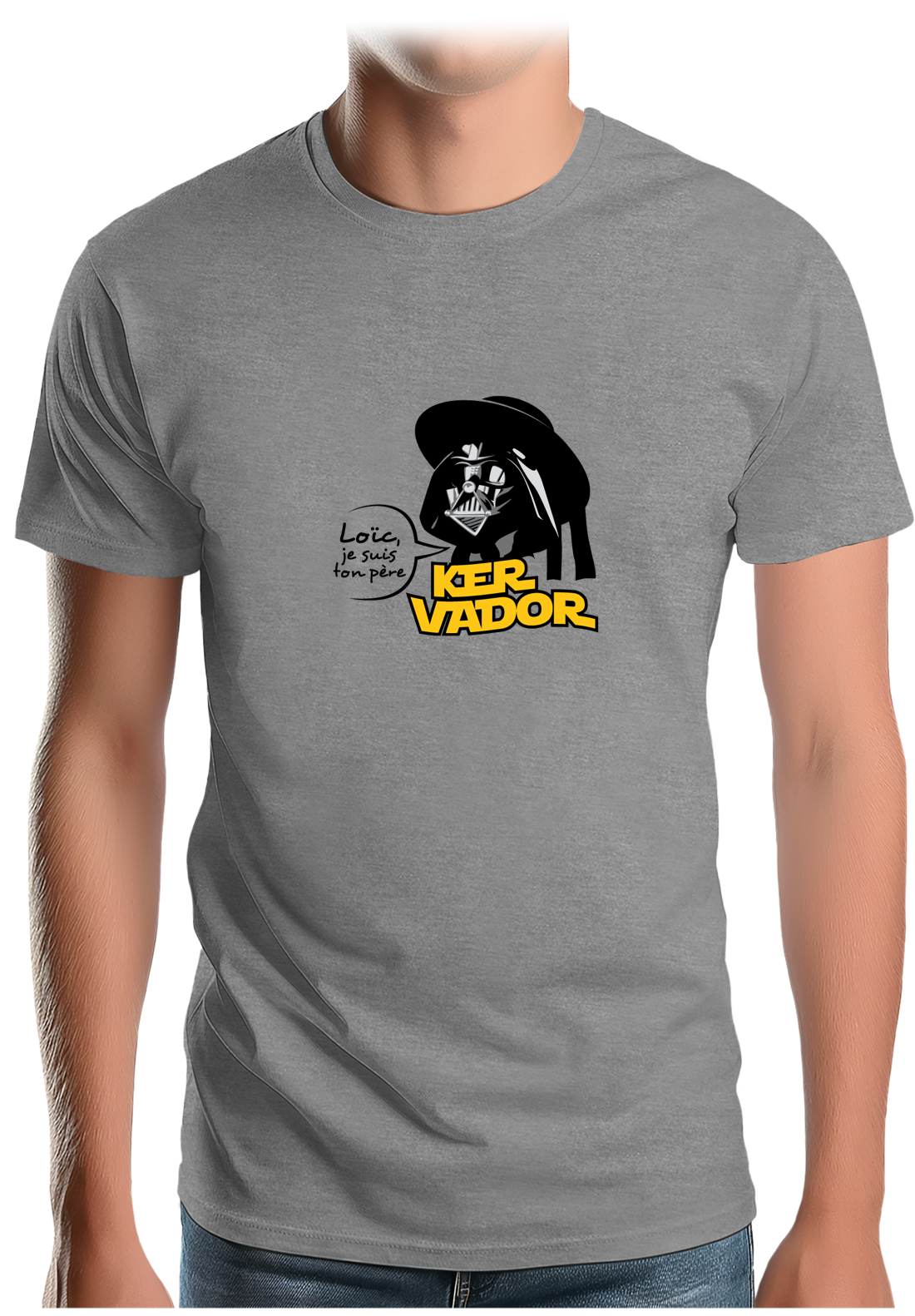 T-Shirt Homme Kervador Et Son Fils Loic