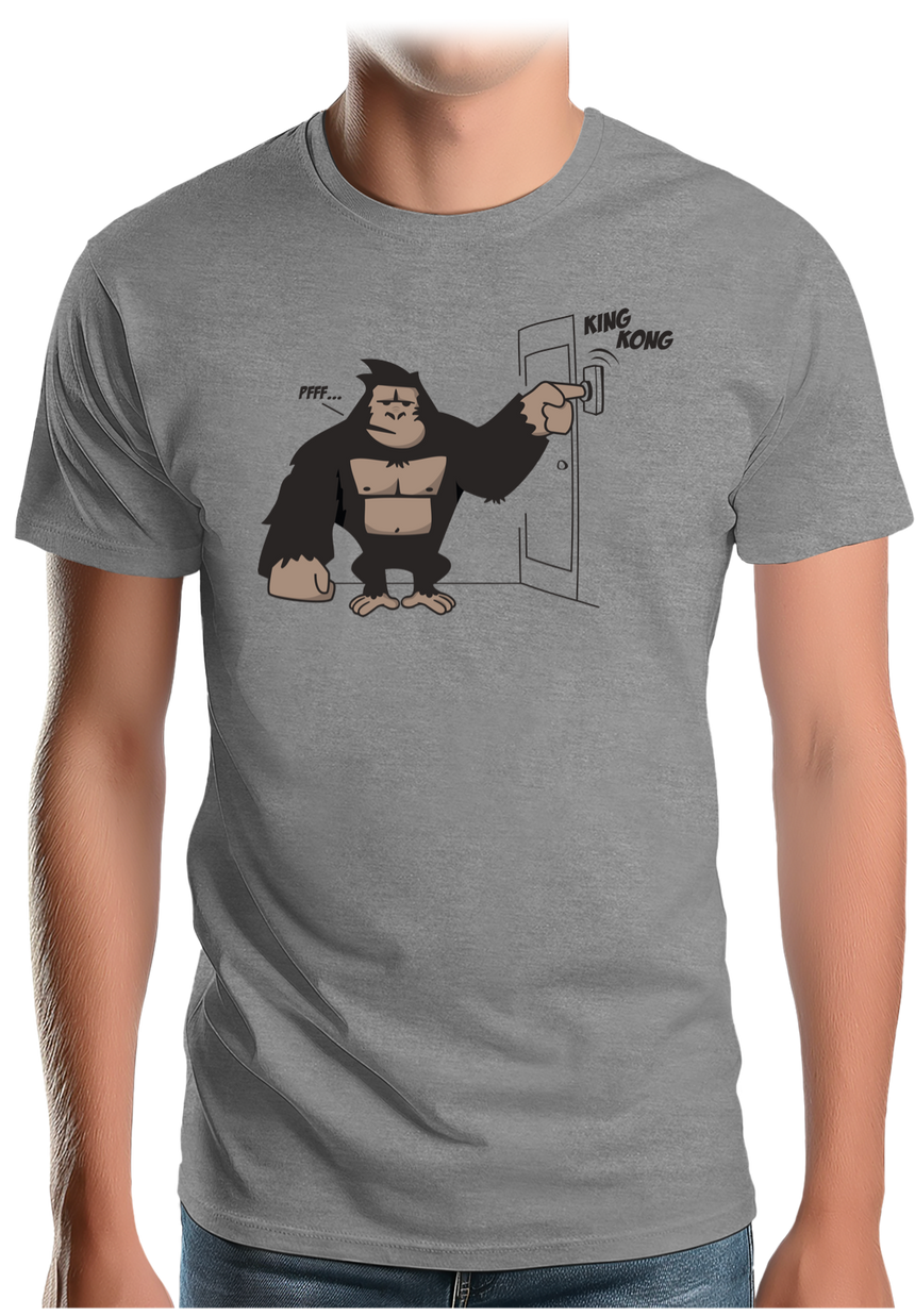 T-Shirt Homme King Kong sonnette