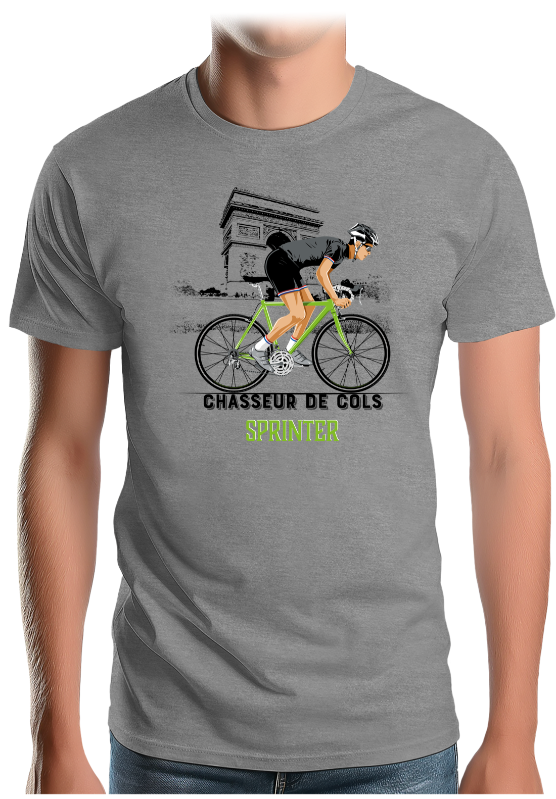 T-Shirt Homme Chasseur de Cols - Sprinter