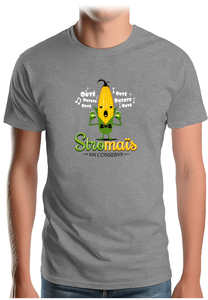T-Shirt Homme Stromais, le chanteur