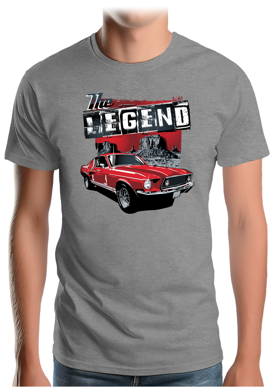 T-Shirt Homme Voiture The Fastback Legend