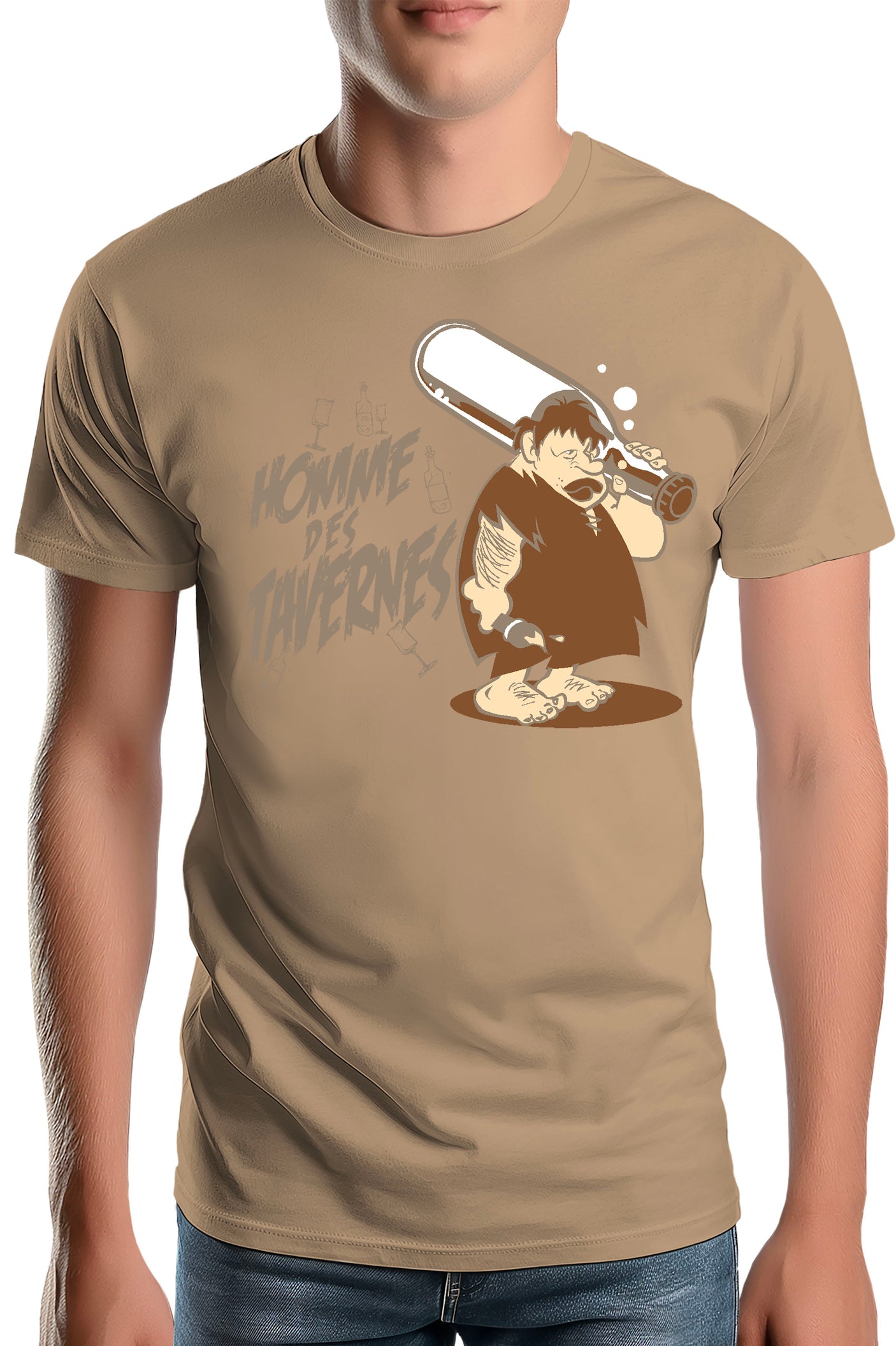 T-Shirt Homme Homme Des Tavernes