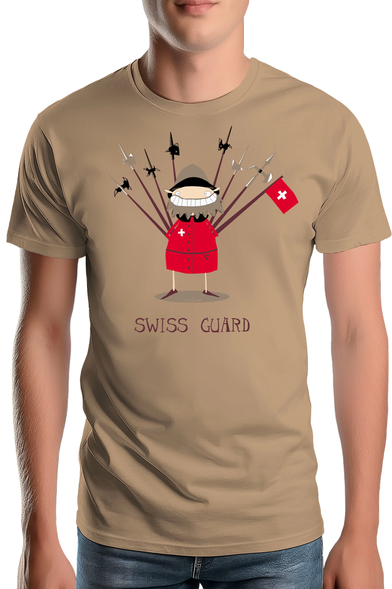 T-Shirt Homme Swiss Guard