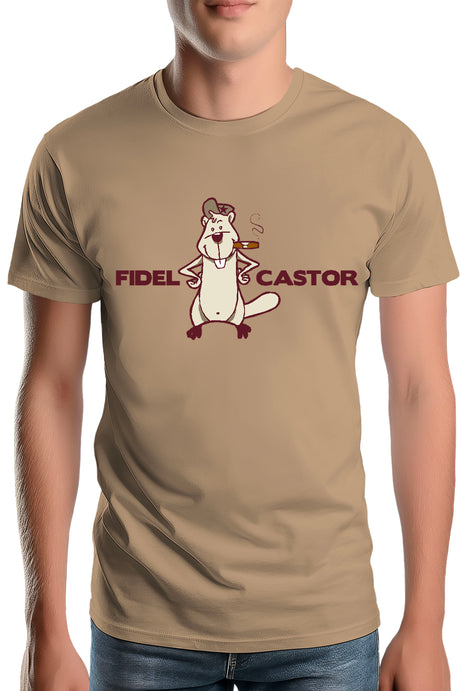 Tee-Shirt Homme Fidel Castor