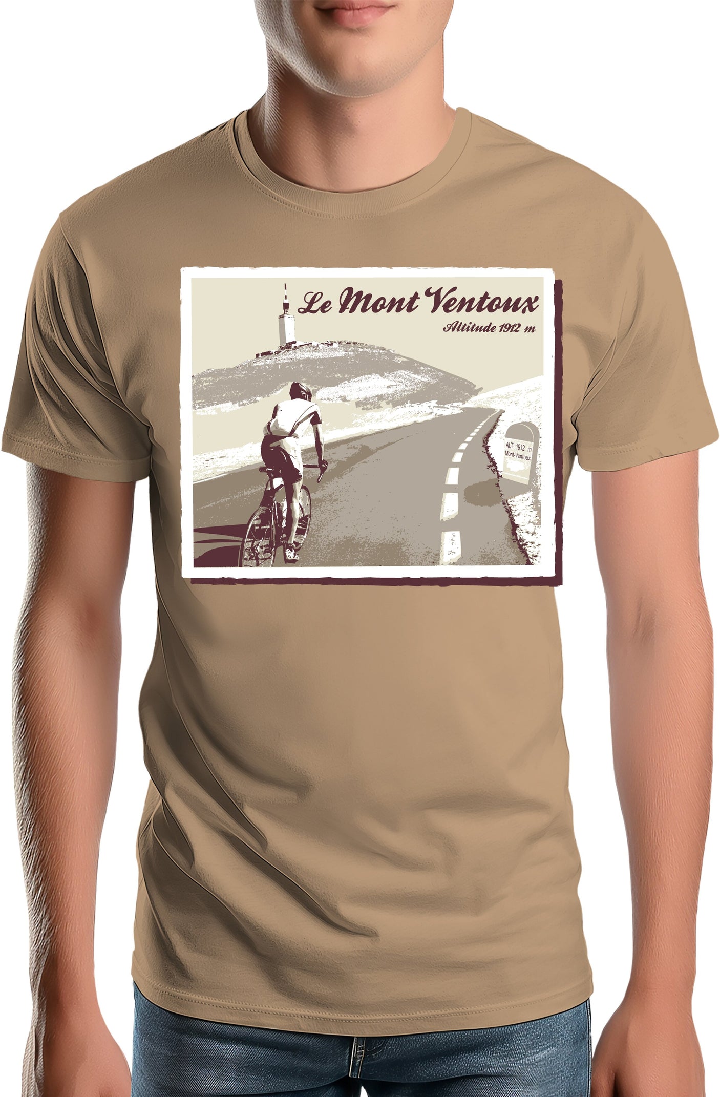 T-Shirt Homme Le Mont Ventoux