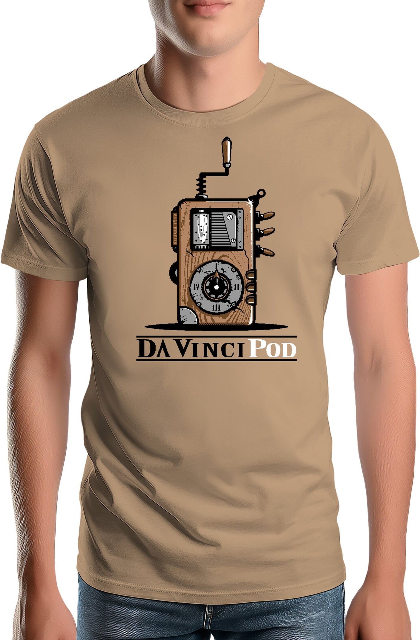 T-Shirt Homme Da Vinci Pod