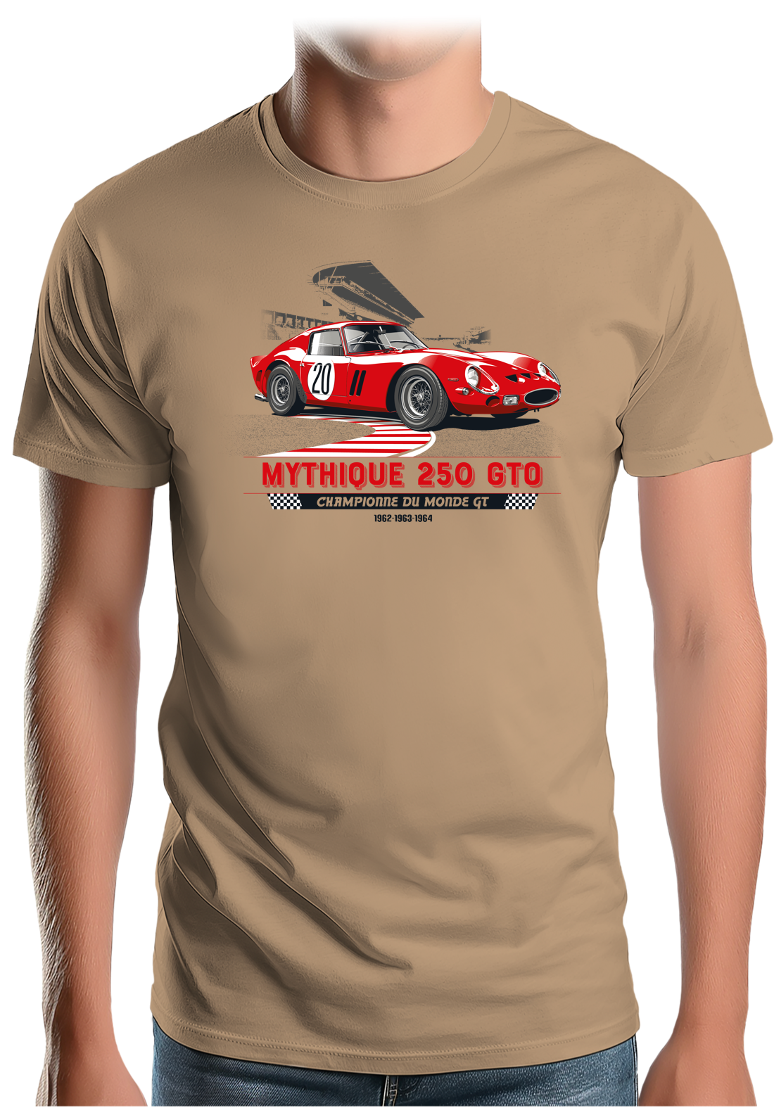 T-Shirt Homme Mythique 250 GTO la championne