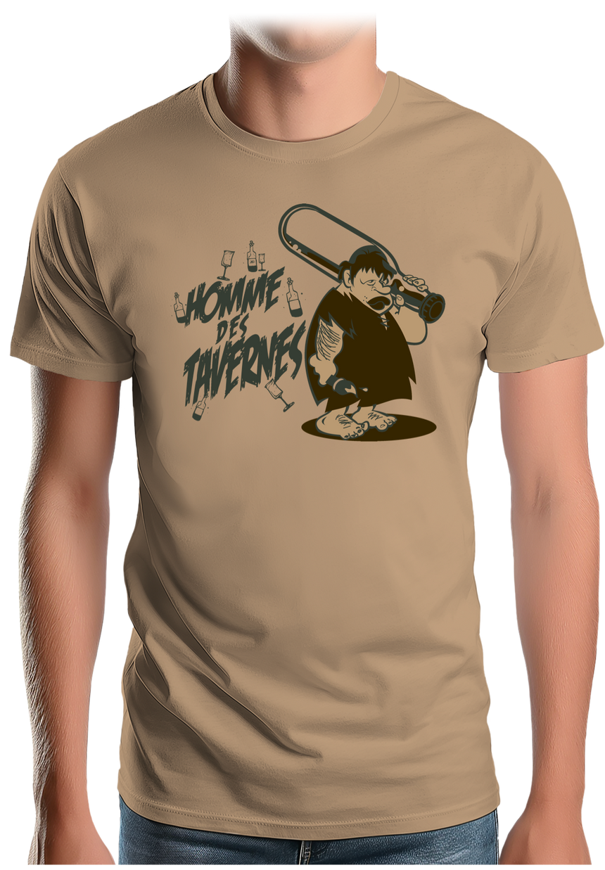 T-Shirt Homme Homme Des Tavernes