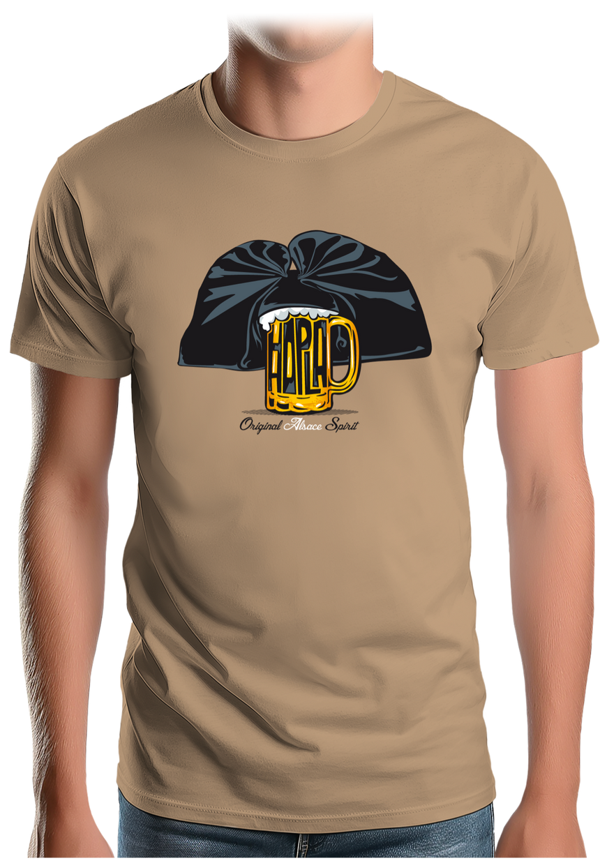 T-Shirt Homme Original Alsace Spirit Bière