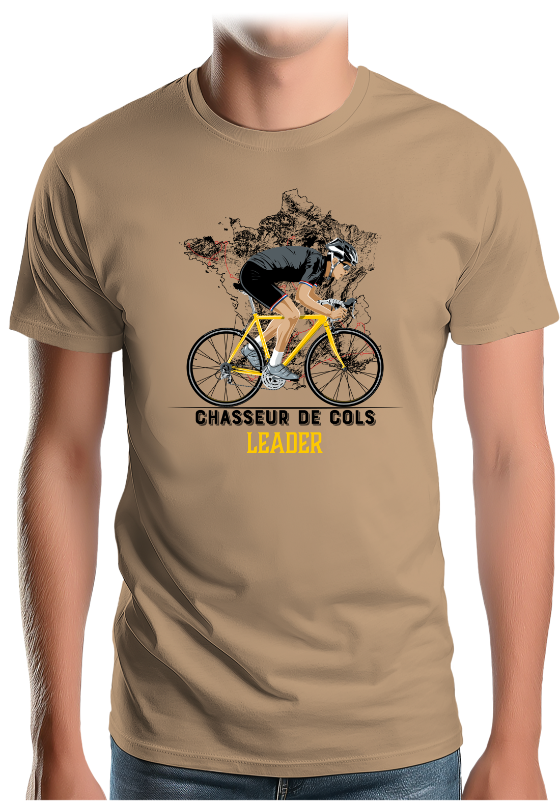 T-Shirt Homme Chasseur de Cols - Leader