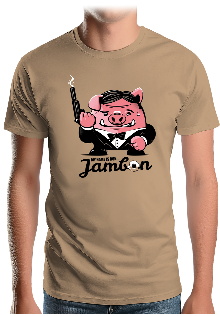 T-Shirt Homme My name is Jambon