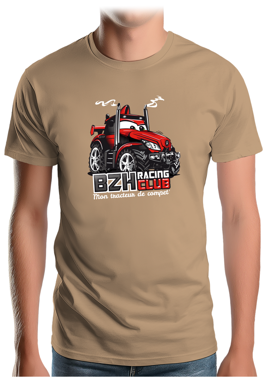 T-Shirt Homme Tracteur breton de compétition