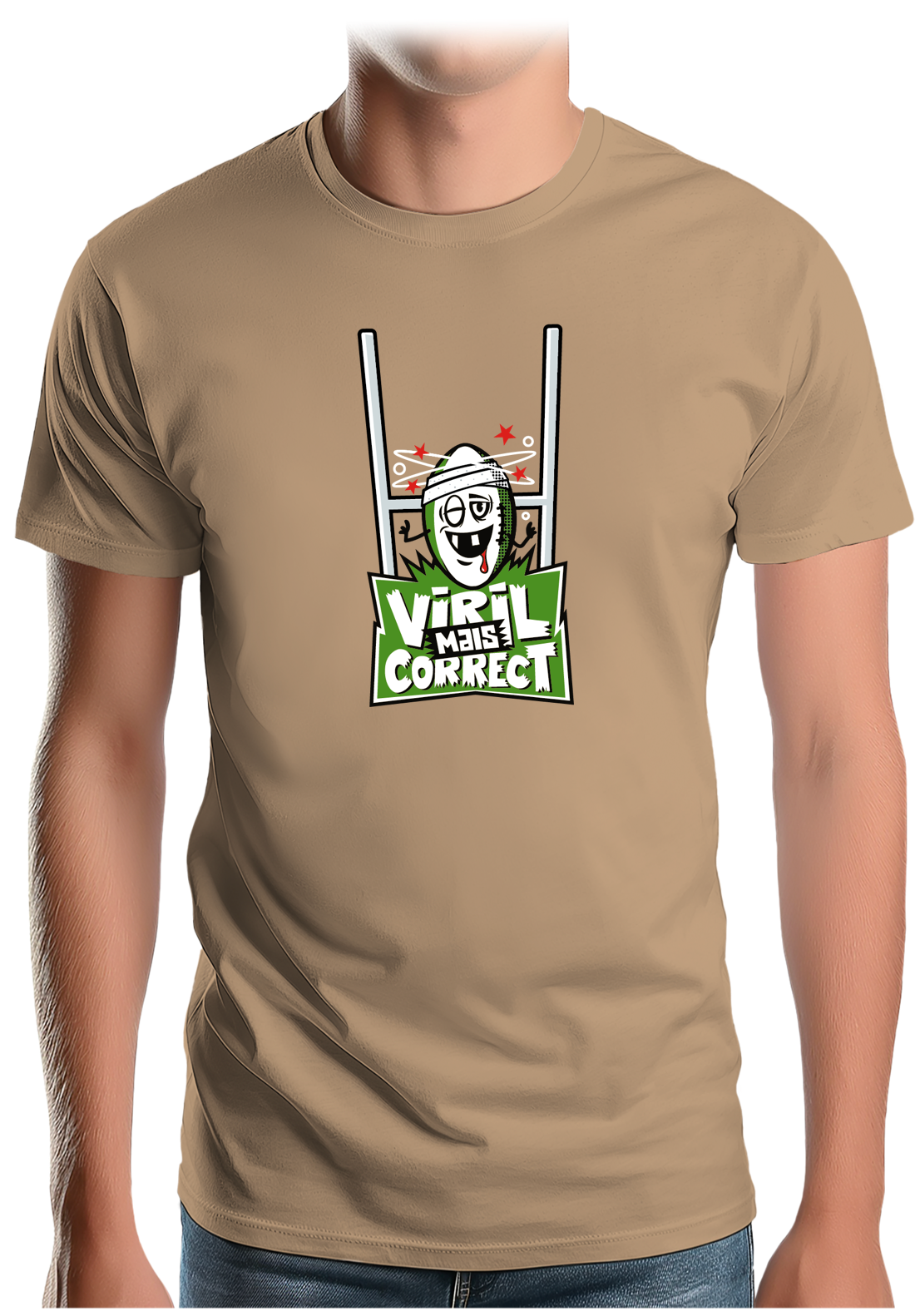 T-Shirt Homme Viril mais correct