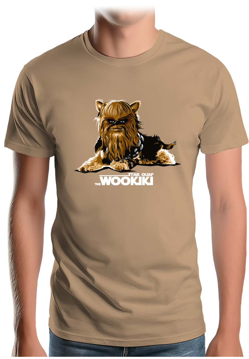 T-Shirt Homme Star ouaf, the Wookiki le chien