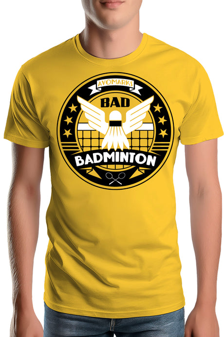 T-Shirt Homme Bad badminton university
