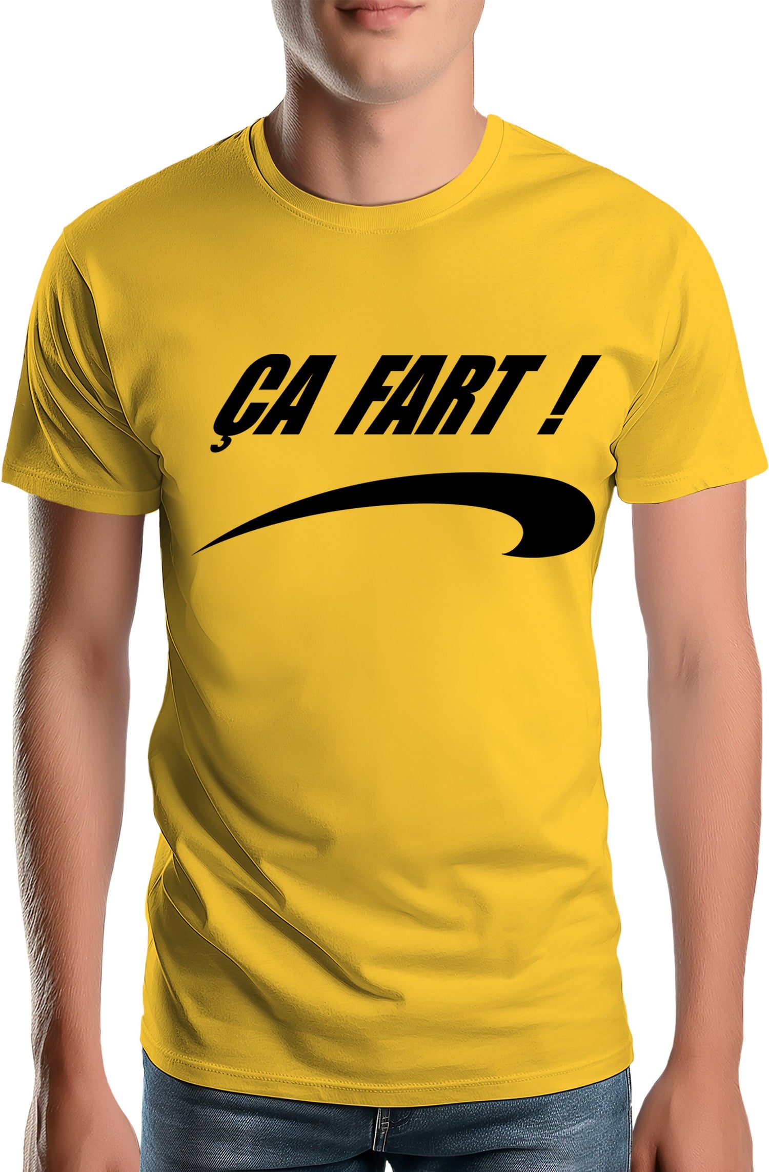 T-Shirt Homme Ça fart, t'es cassé