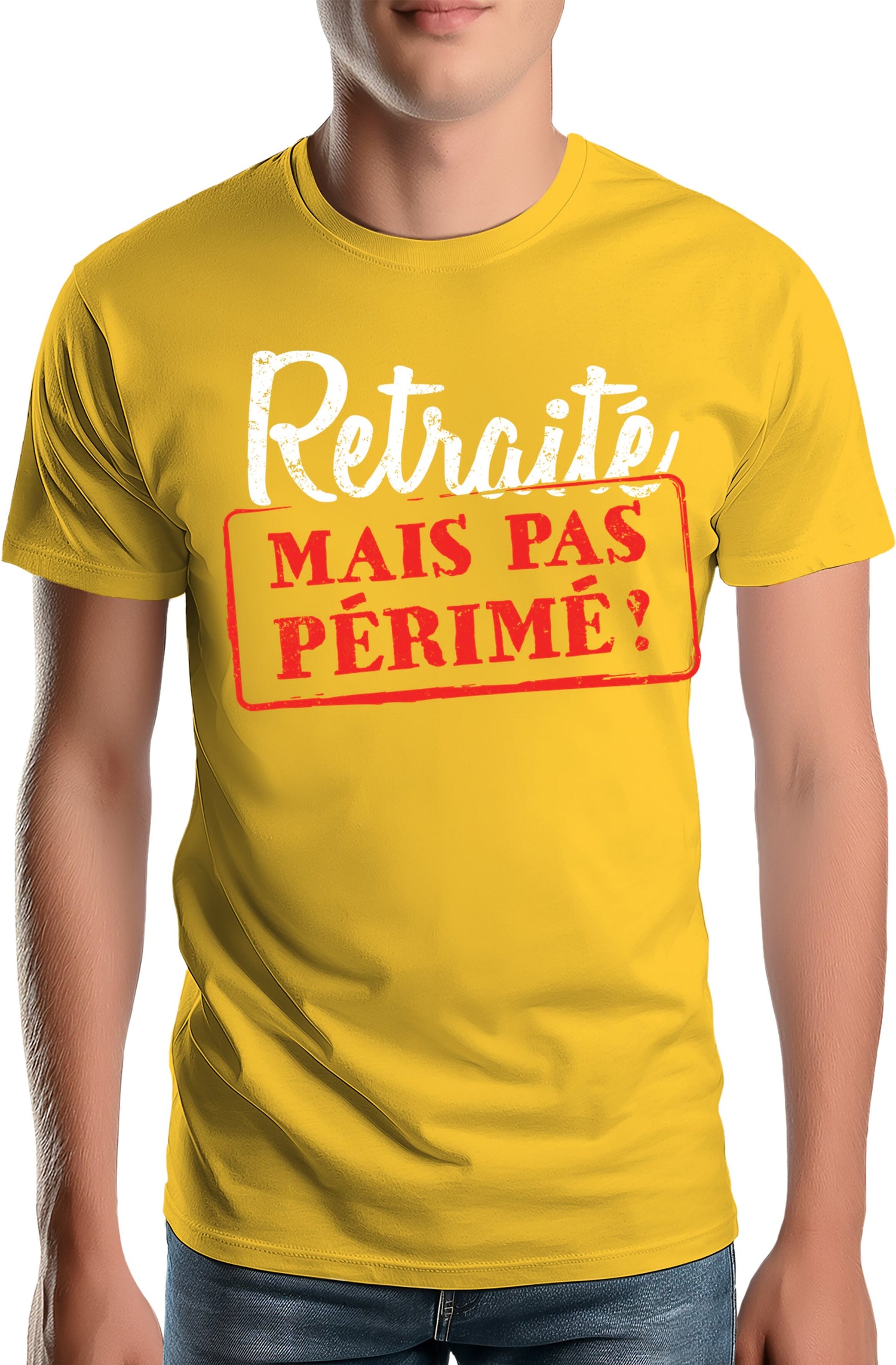 T-Shirt Homme Retraité mais pas périmé