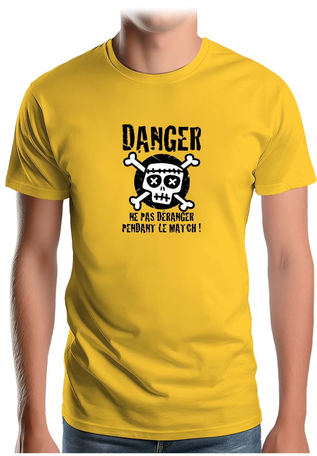 T-Shirt Homme Danger match ne pas déranger
