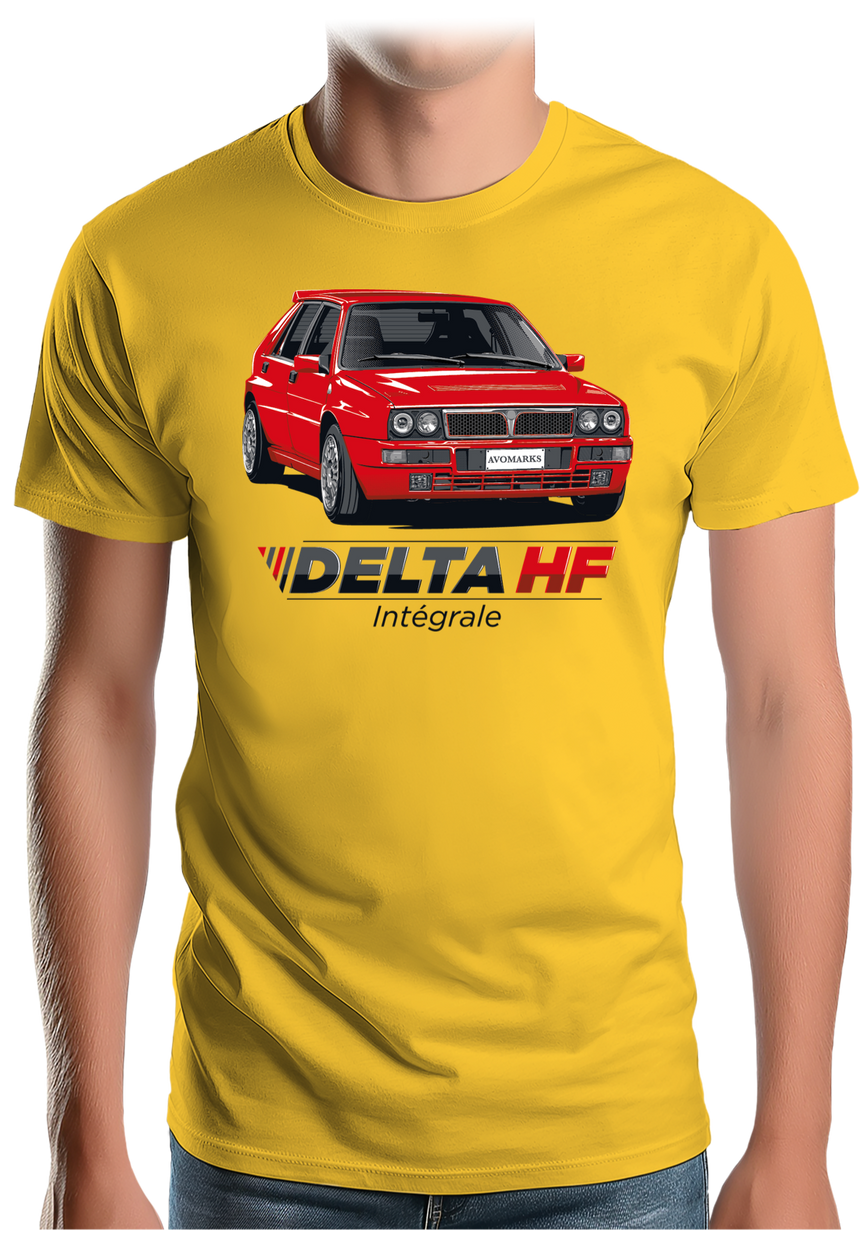 T-Shirt Homme Voiture Delta HF intégrale