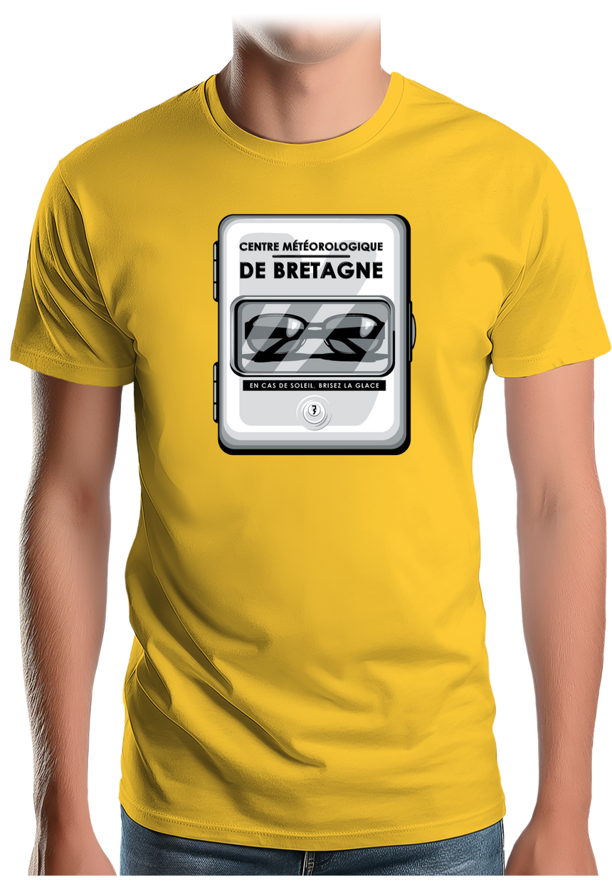T-Shirt Homme Lunette de soleil Bretonne