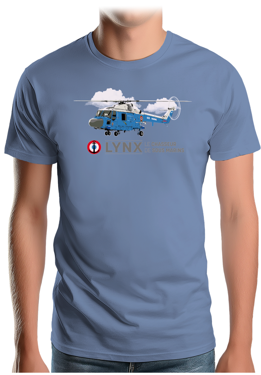 T-Shirt Homme Le Lynx des airs