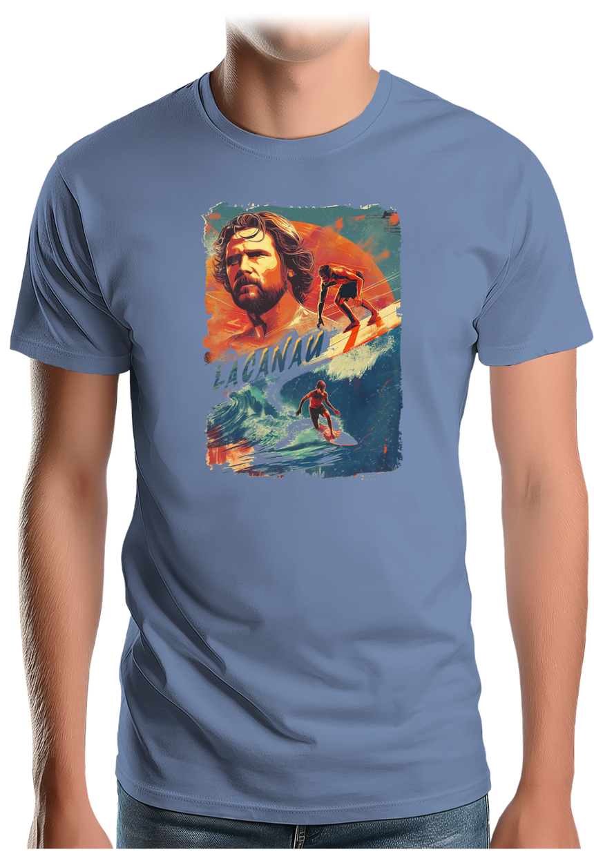 T-Shirt Homme Surfeur océan