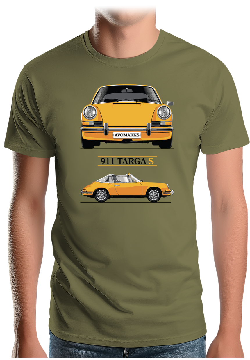 T-Shirt Garçon Voiture Targa S