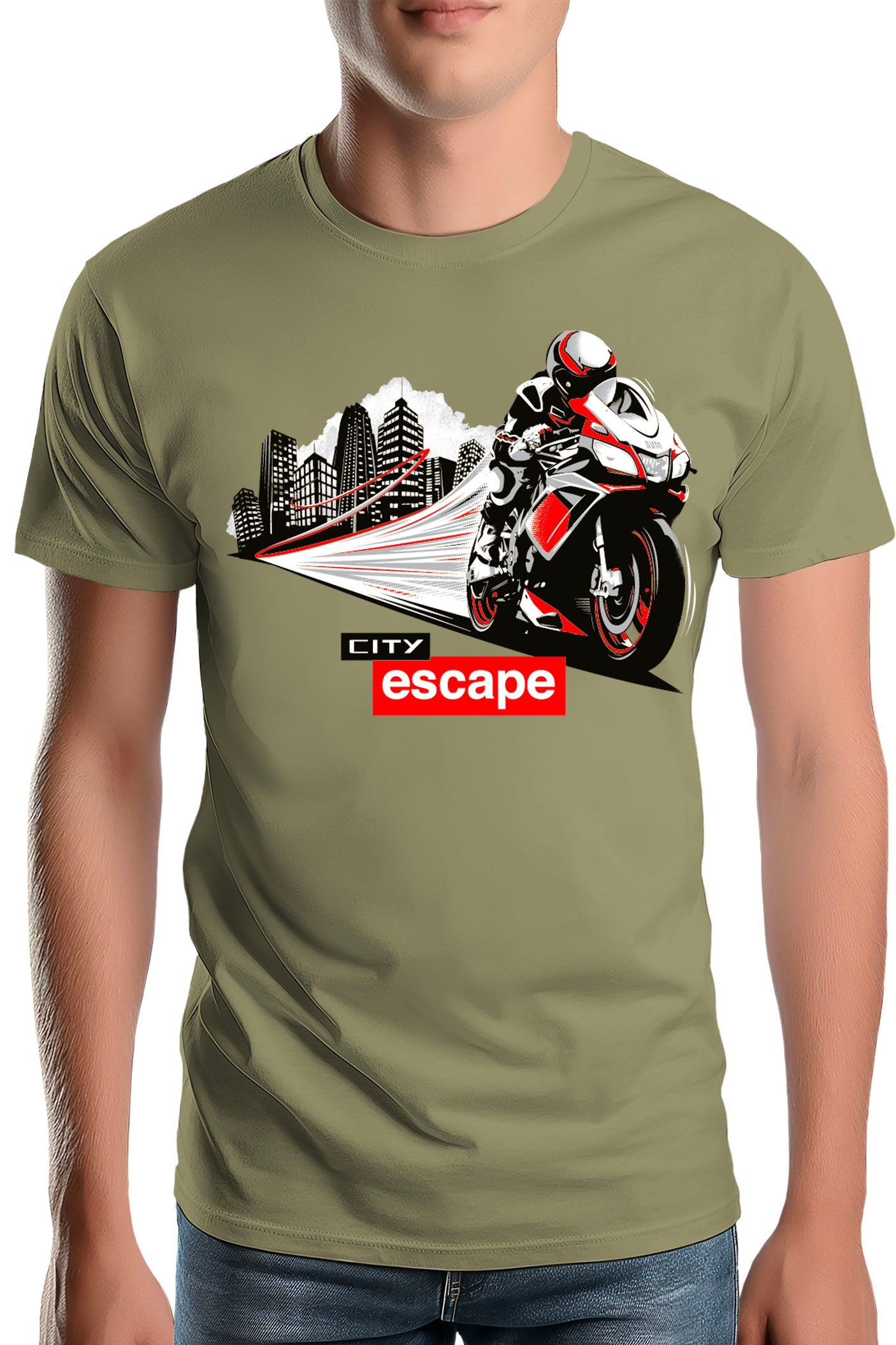 T-Shirt Homme Milan city escape